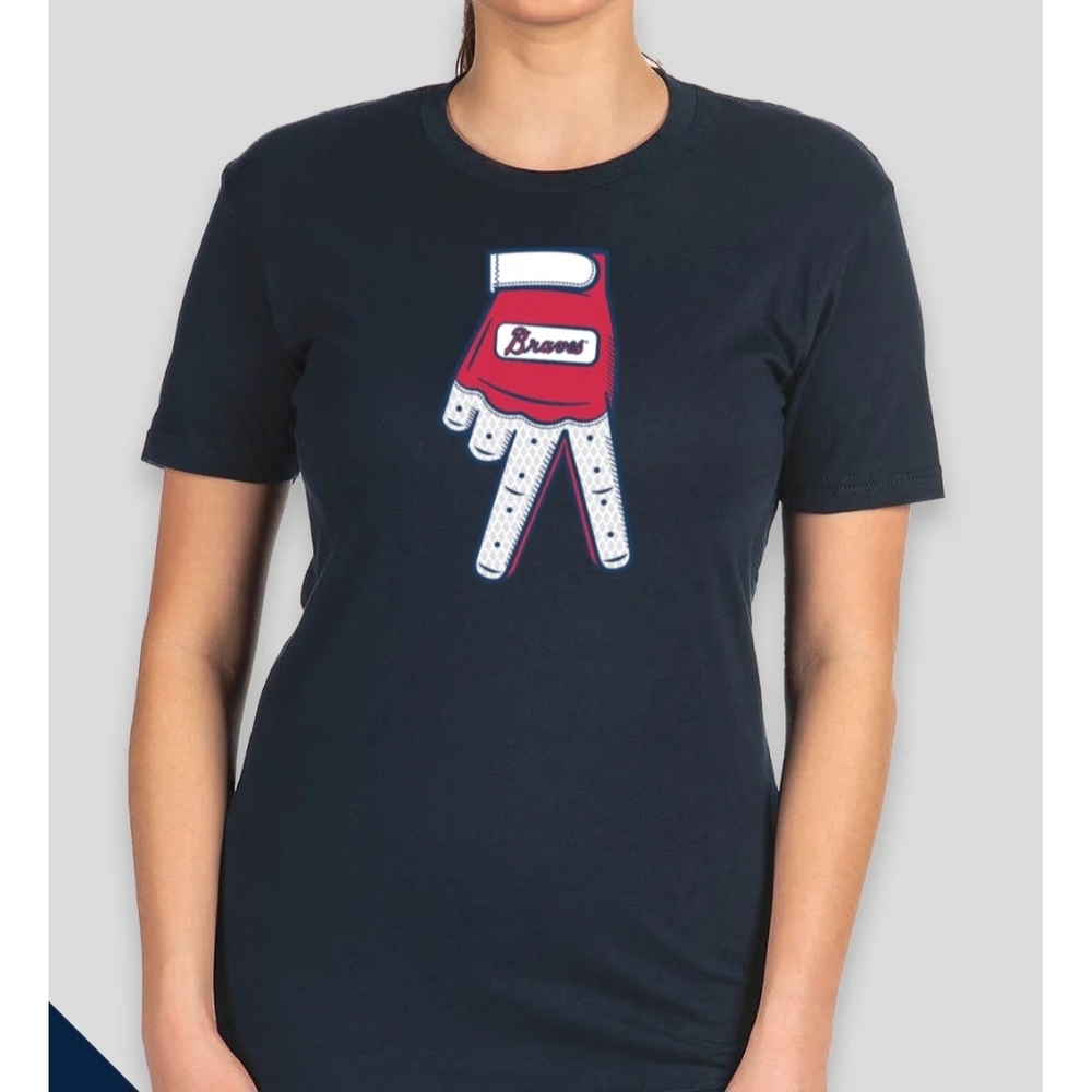 Atlanta Braves 'A Town Down' T-Shirt Womens Small